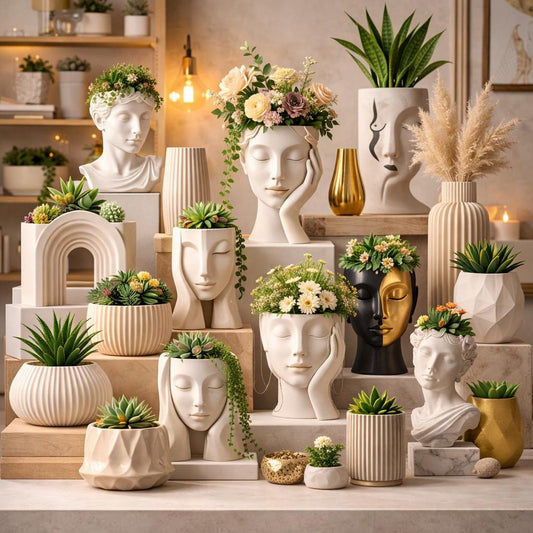 2200+ STL Planter Bundle 3D Printable Flower Pots & Home Decor Digital Download, Modern Designs Collection
