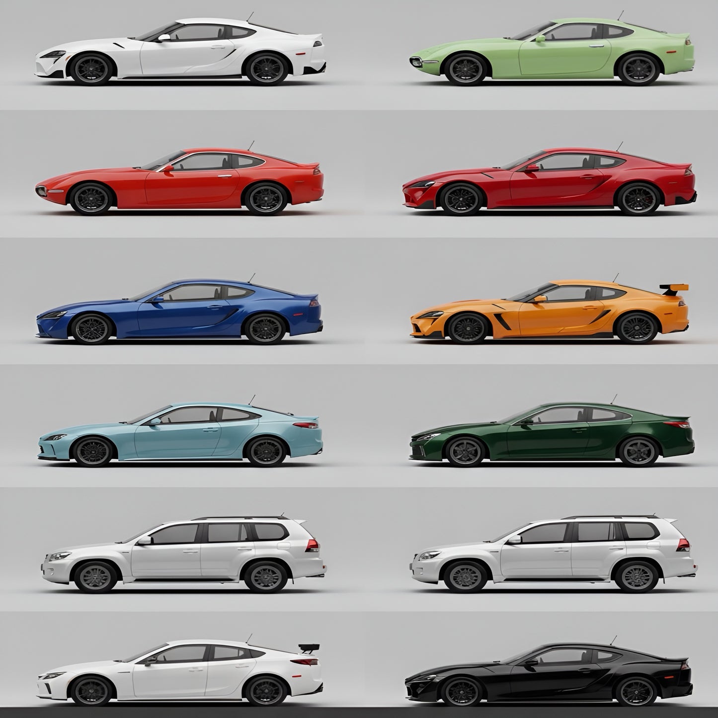 1000 GB+ Car STL Models Bundle | 3D Print Files (Digital Download)
