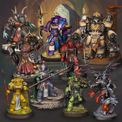 10.000 Warhammer STL Mega Pack – Space Marines, Chaos, Tyranids, and mour