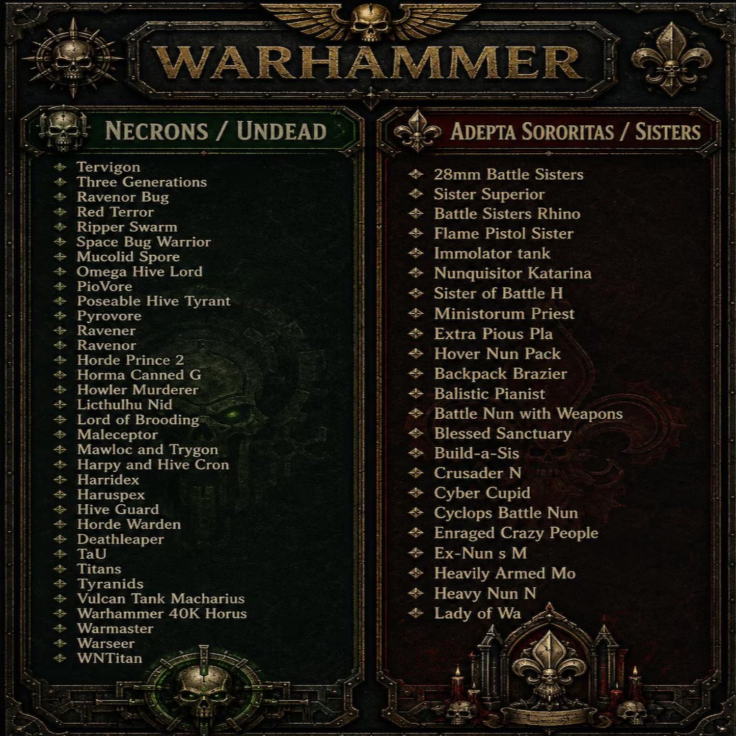 10,000 Warhammer STL Models | 2600GB | NEW UPDATE | All Factions | All Game Systems | Instant Download | Lifetime Access