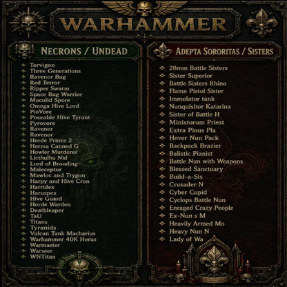 10,000 Warhammer STL Models | 2600GB | NEW UPDATE | All Factions | All Game Systems | Instant Download | Lifetime Access