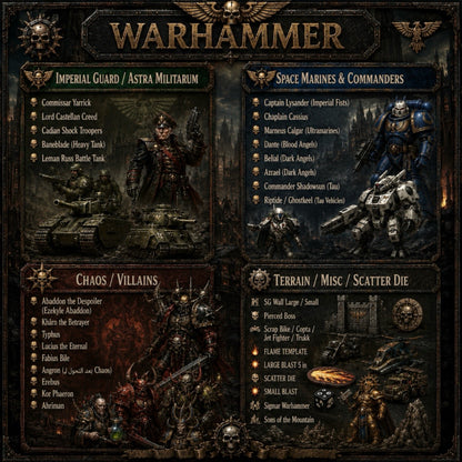 10,000 Warhammer STL Models | 2600GB | NEW UPDATE | All Factions | All Game Systems | Instant Download | Lifetime Access