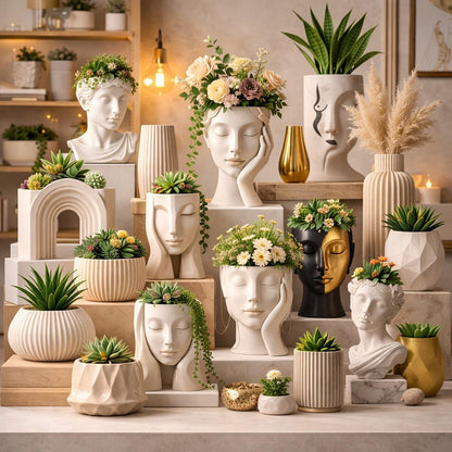 2200+ STL Planter Bundle 3D Printable Flower Pots & Home Decor Digital Download, Modern Designs Collection