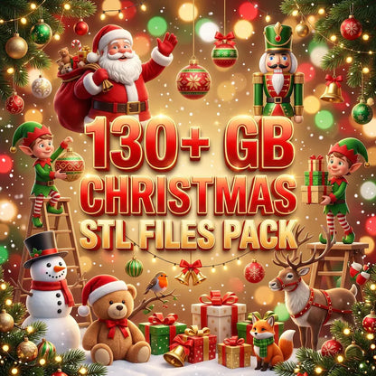 30,000,000+ STL Bundle, 300 TB Mega Collection Commercial Use, 3D Print Files, Miniatures, Terrain, Cosplay, CNC, Instant Download