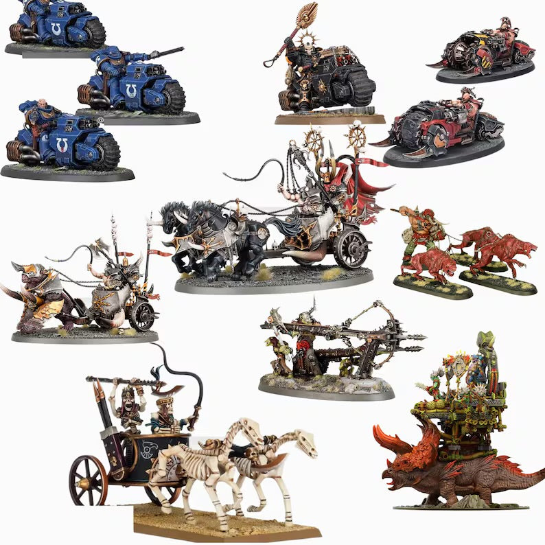 10.000 Warhammer STL Mega Pack – Space Marines, Chaos, Tyranids, and mour