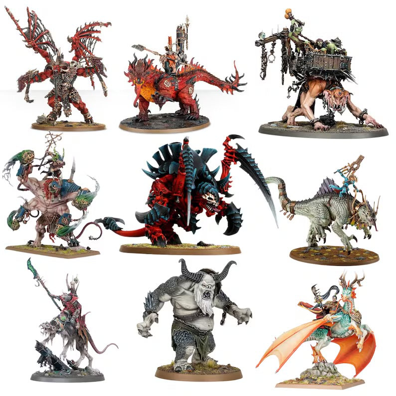 10.000 Warhammer STL Mega Pack – Space Marines, Chaos, Tyranids, and mour
