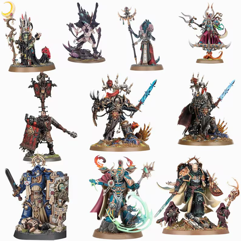 10.000 Warhammer STL Mega Pack – Space Marines, Chaos, Tyranids, and mour