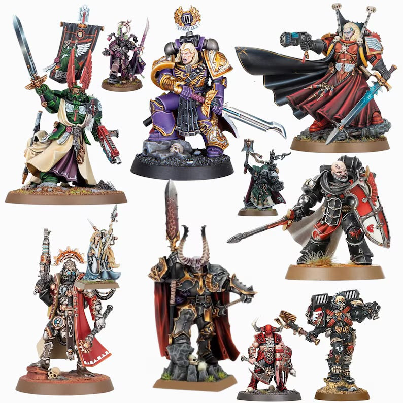 10.000 Warhammer STL Mega Pack – Space Marines, Chaos, Tyranids, and mour