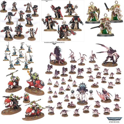 10.000 Warhammer STL Mega Pack – Space Marines, Chaos, Tyranids, and mour