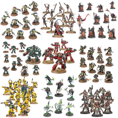 10.000 Warhammer STL Mega Pack – Space Marines, Chaos, Tyranids, and mour