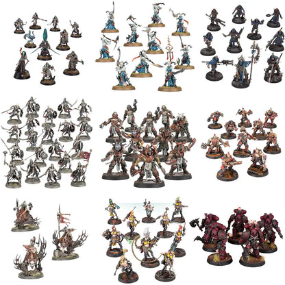 10.000 Warhammer STL Mega Pack – Space Marines, Chaos, Tyranids, and mour